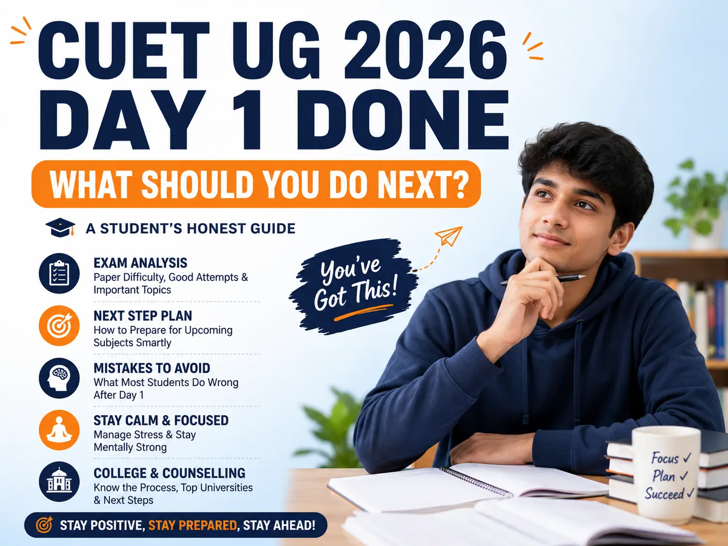 CUET UG 2026 Day 1 Done, What Should You Do Next? A Student's Honest Guide